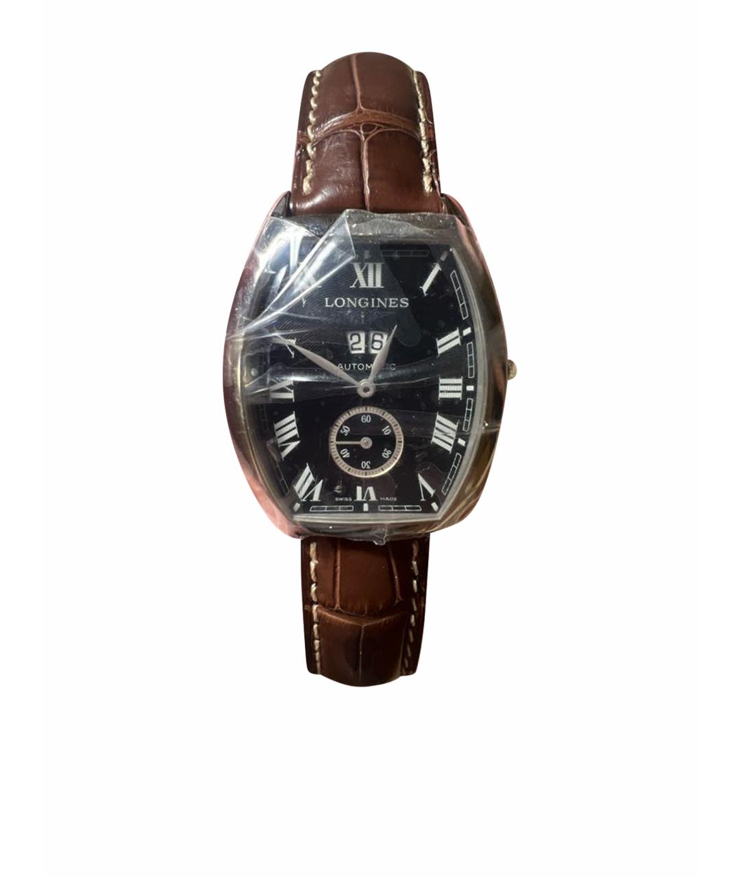 LONGINES Коричневые часы, фото 1