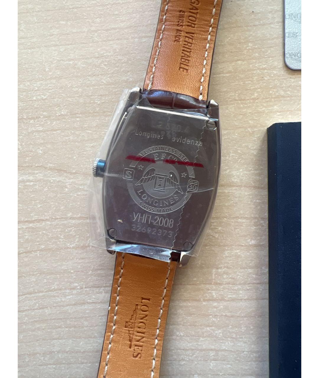 LONGINES Коричневые часы, фото 3