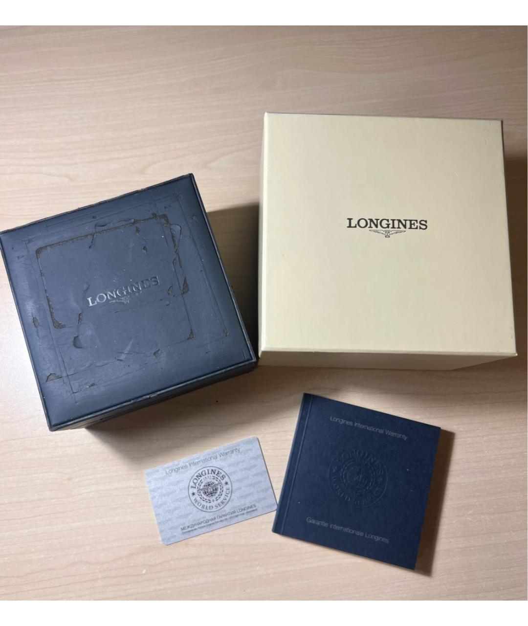 LONGINES Коричневые часы, фото 5
