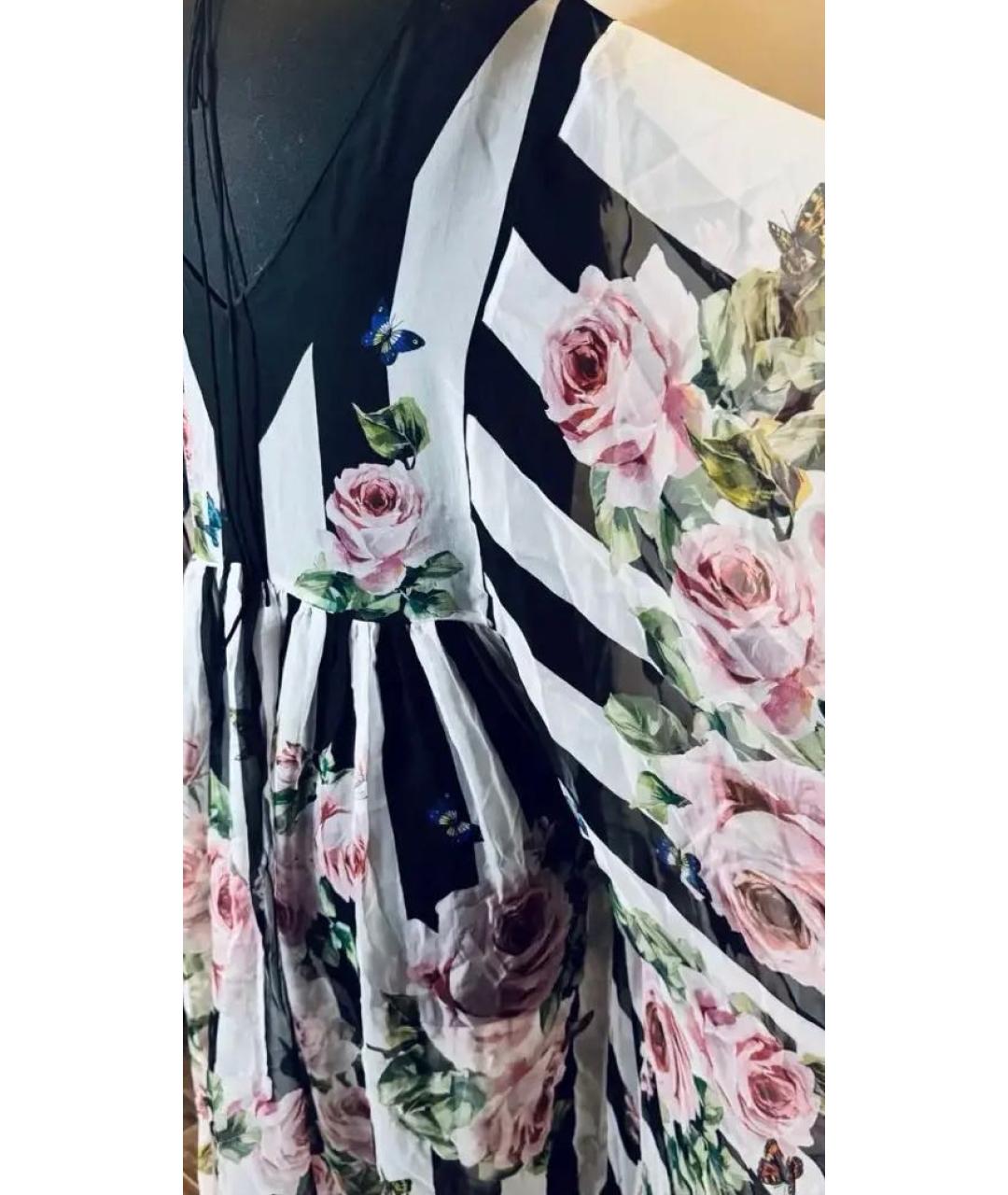 DOLCE&GABBANA Шелковая туника, фото 3