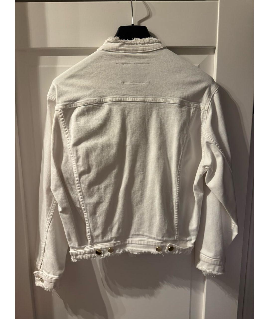 ALEXANDRE VAUTHIER Белая хлопковая куртка, фото 2