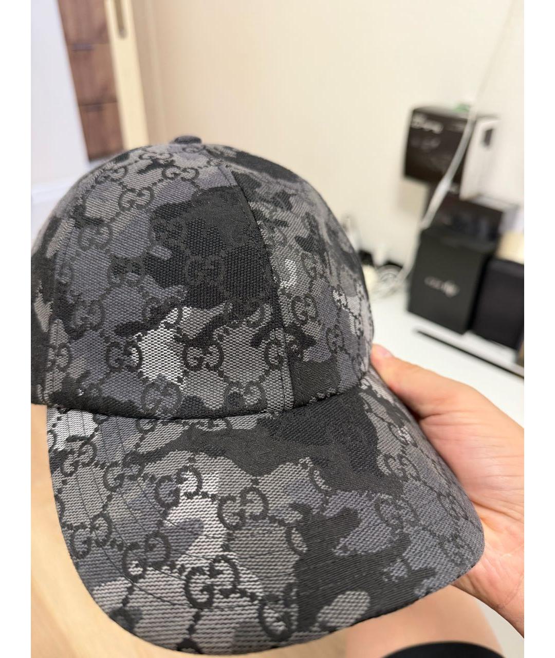 GUCCI Серая кепка/бейсболка, фото 2