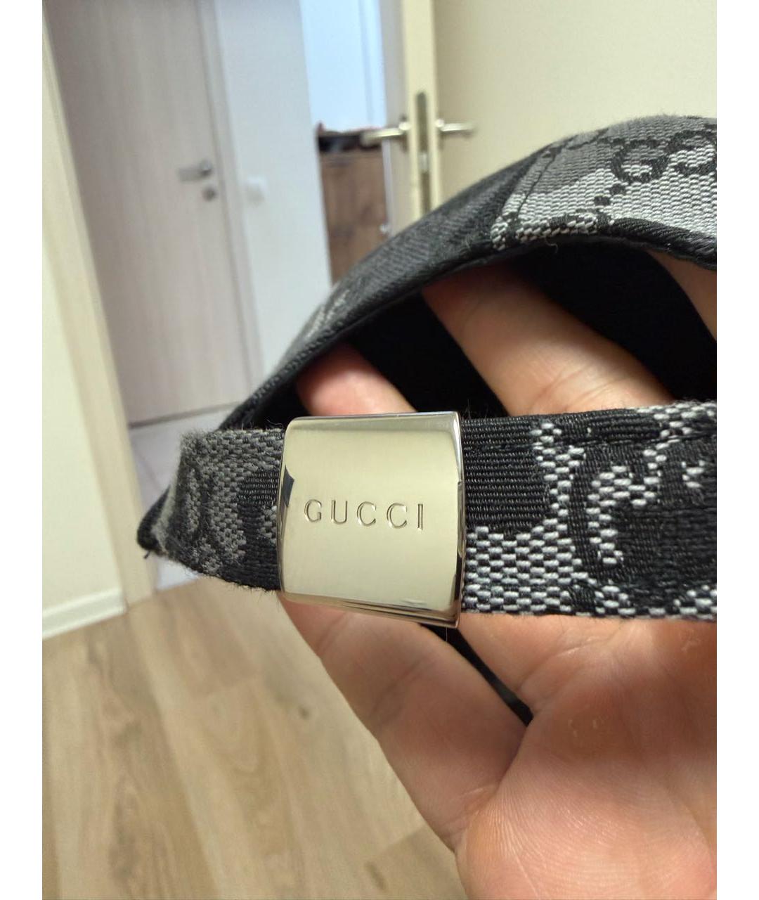 GUCCI Серая кепка/бейсболка, фото 5