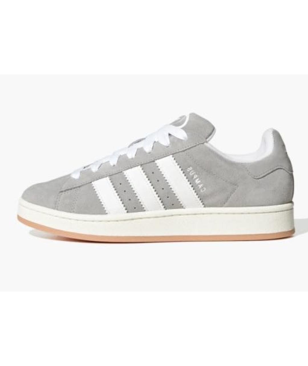 ADIDAS Серые замшевые кроссовки, фото 7
