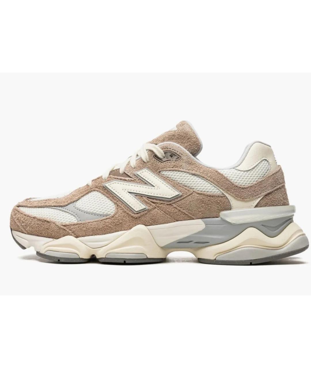 NEW BALANCE Коричневые замшевые низкие кроссовки / кеды, фото 7