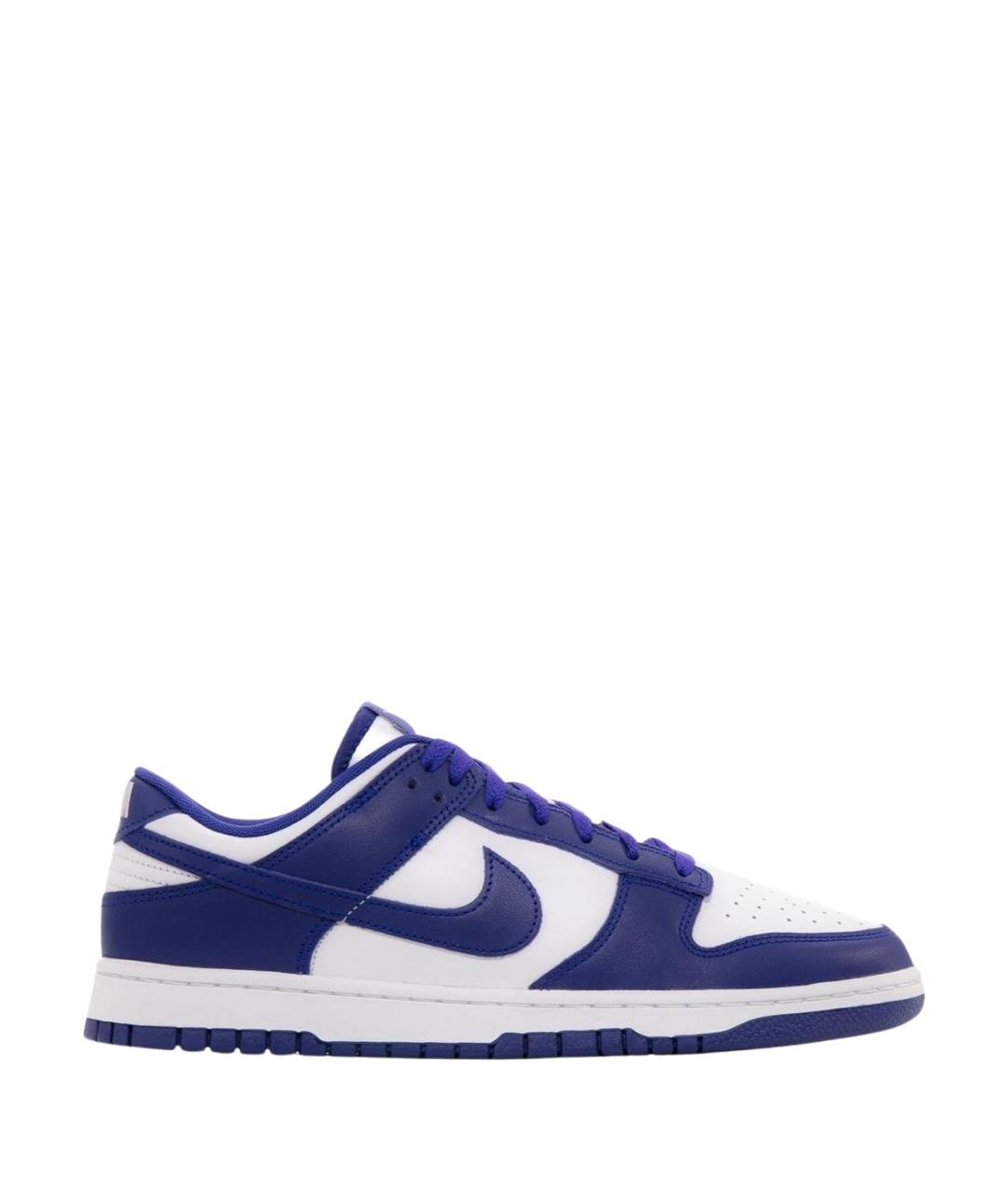 NIKE Белые кожаные низкие кроссовки / кеды, фото 1