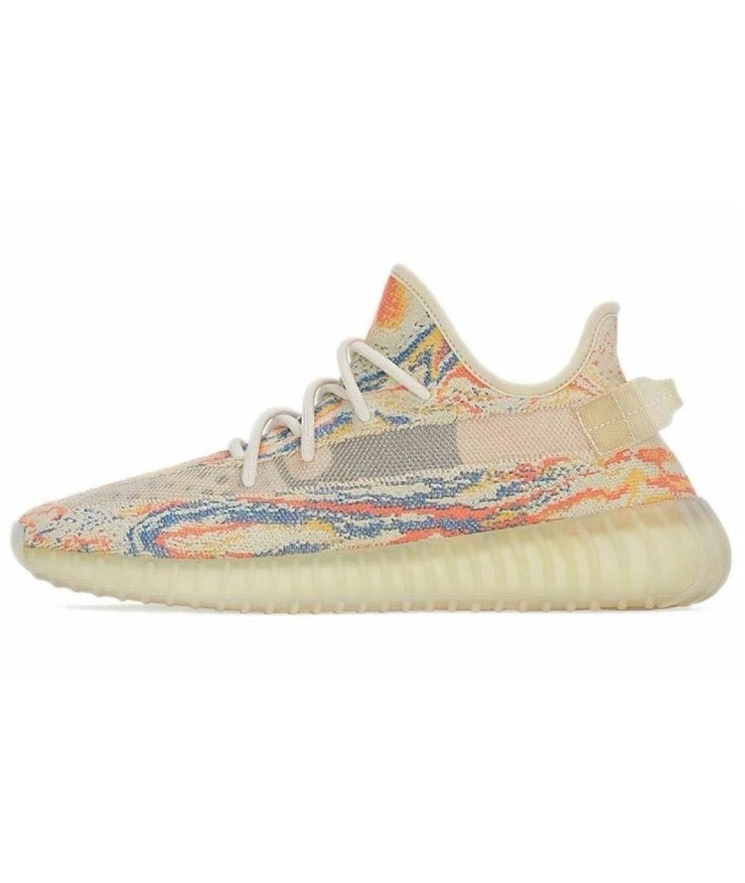 ADIDAS YEEZY Мульти текстильные низкие кроссовки / кеды, фото 6