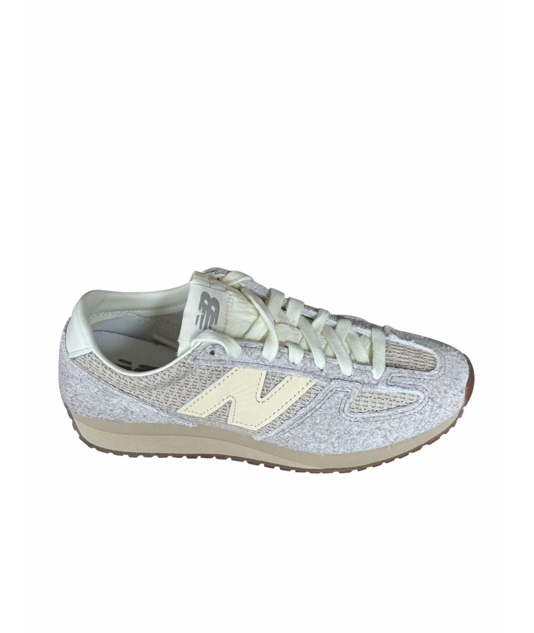NEW BALANCE Бежевые текстильные кроссовки, фото 1