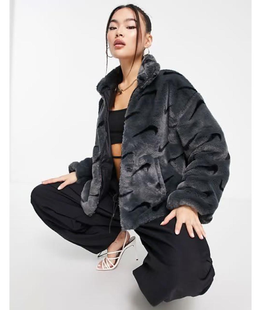 NIKE Серая куртка, фото 3