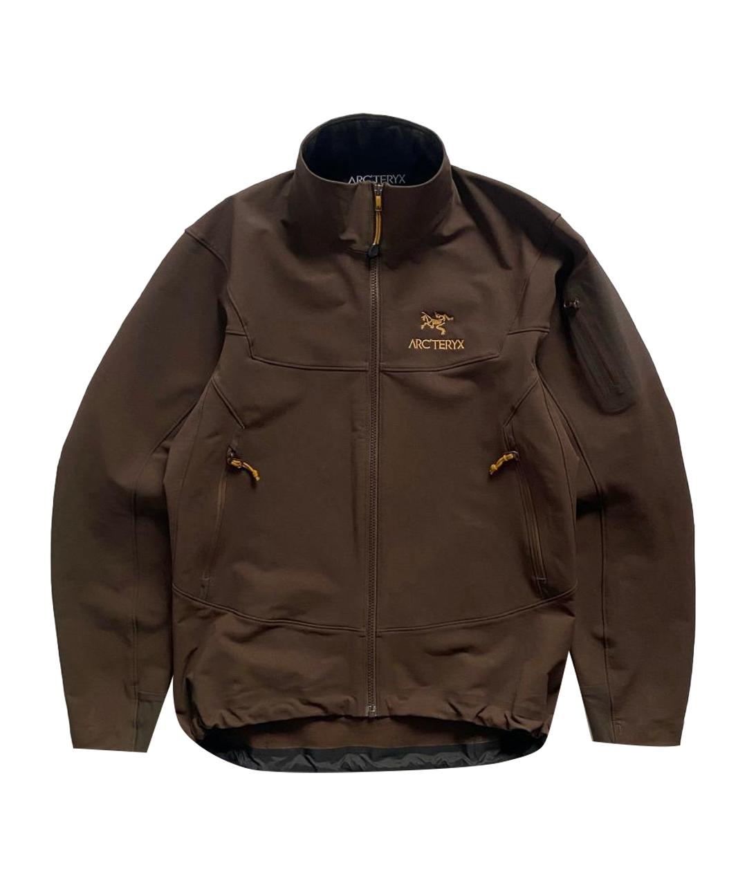 ARCTERYX Коричневая полиэстеровая куртка, фото 1