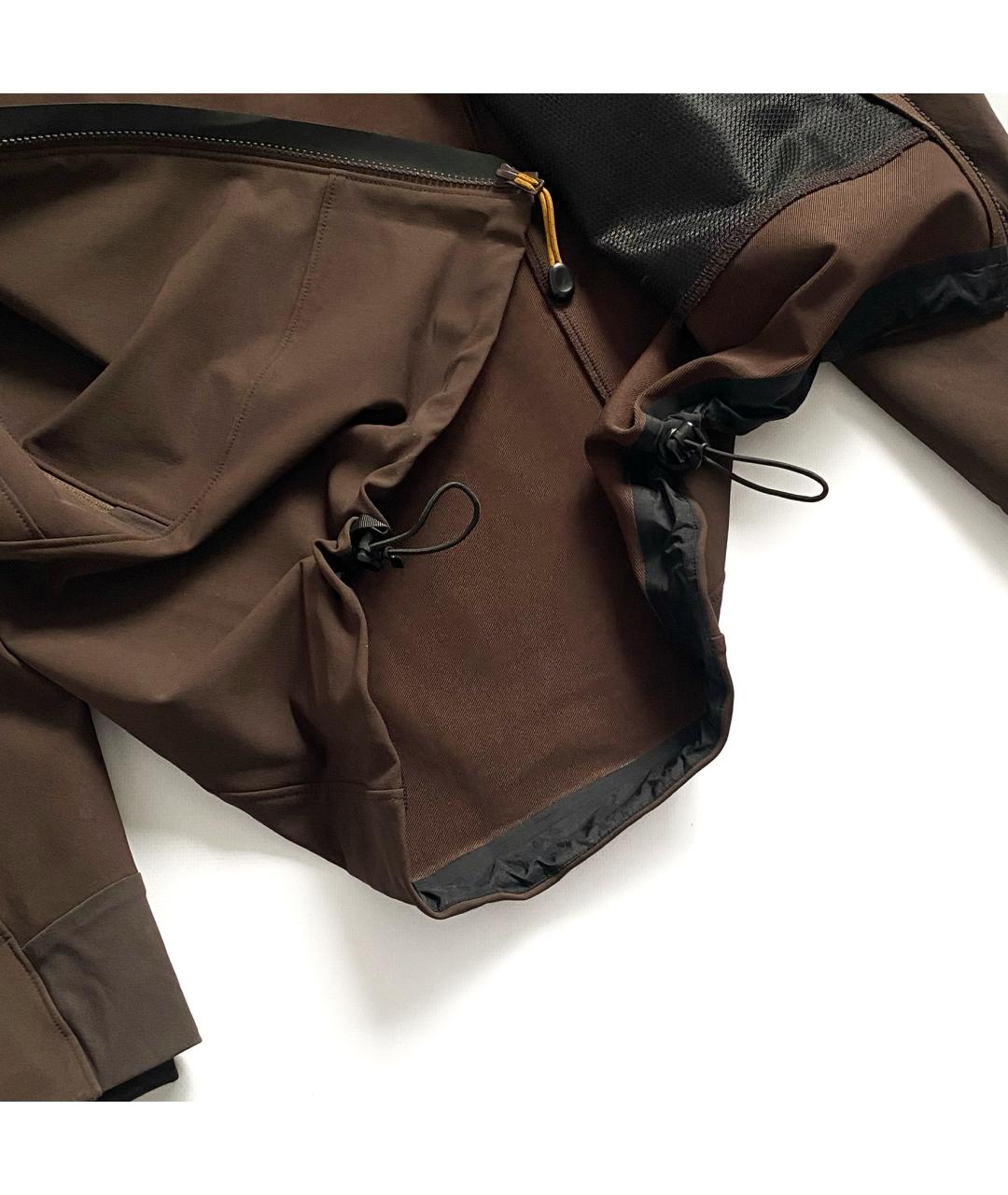 ARCTERYX Коричневая полиэстеровая куртка, фото 6