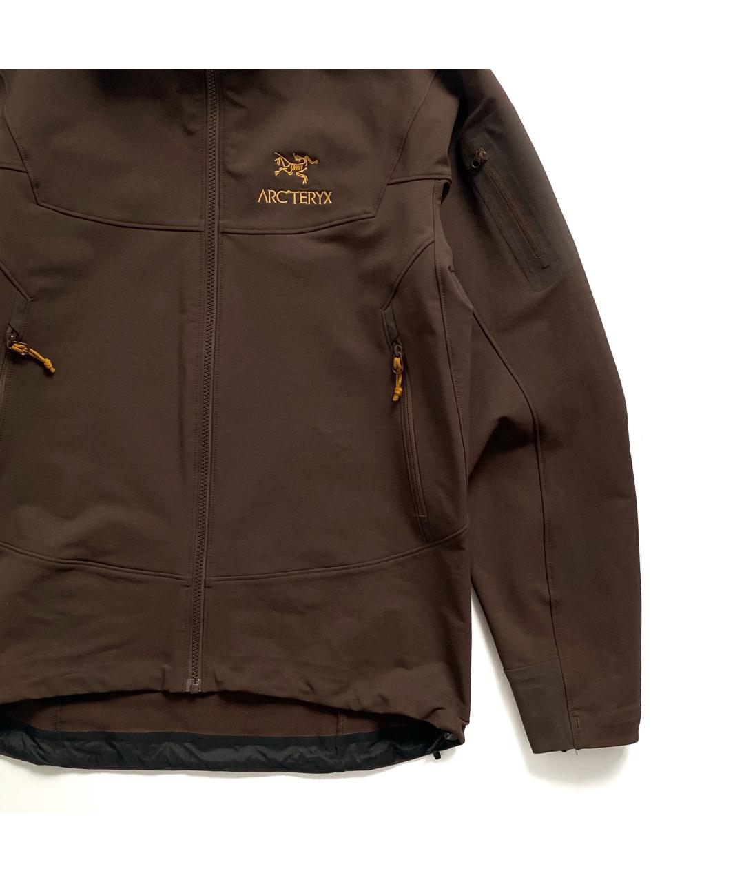 ARCTERYX Коричневая полиэстеровая куртка, фото 4