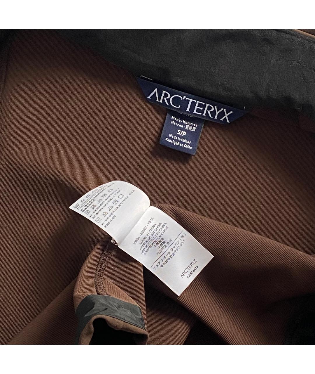 ARCTERYX Коричневая полиэстеровая куртка, фото 7