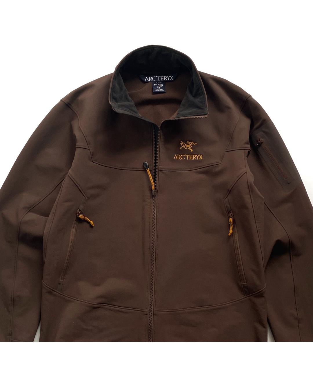 ARCTERYX Коричневая полиэстеровая куртка, фото 3