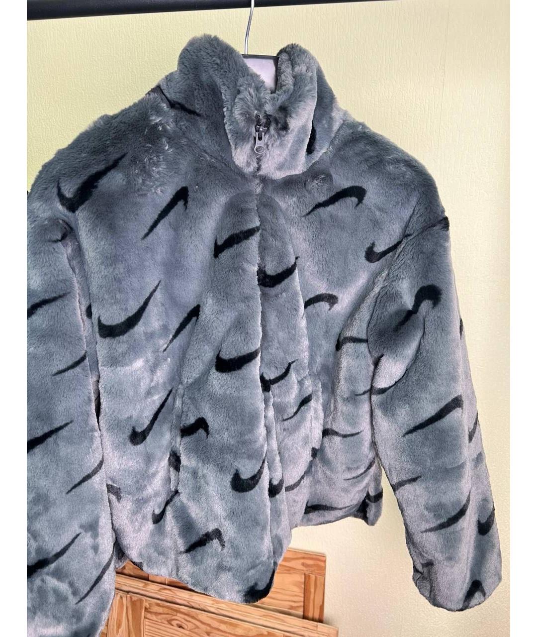 NIKE Серая куртка, фото 4