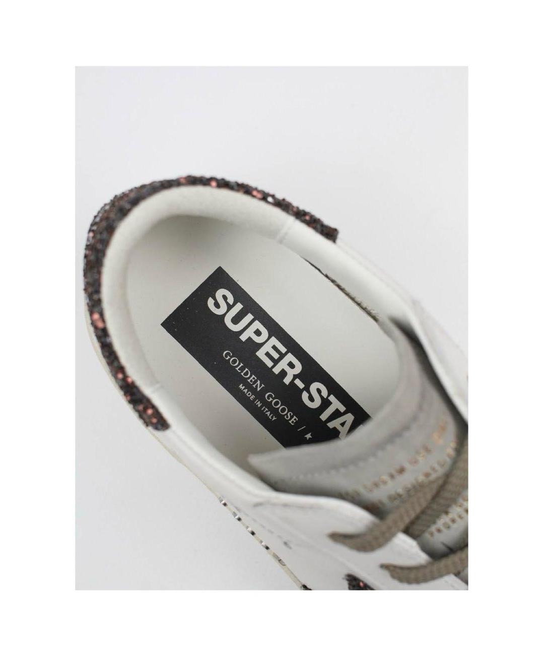 GOLDEN GOOSE DELUXE BRAND Белые кожаные кеды, фото 8