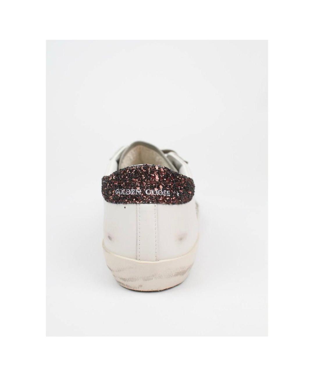 GOLDEN GOOSE DELUXE BRAND Белые кожаные кеды, фото 4