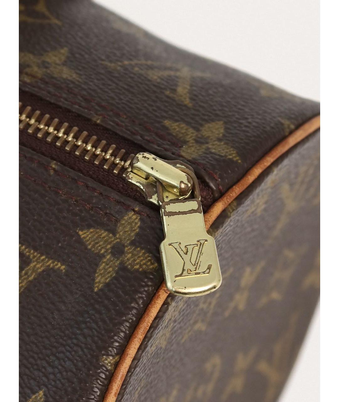 LOUIS VUITTON Коричневая сумка через плечо, фото 7