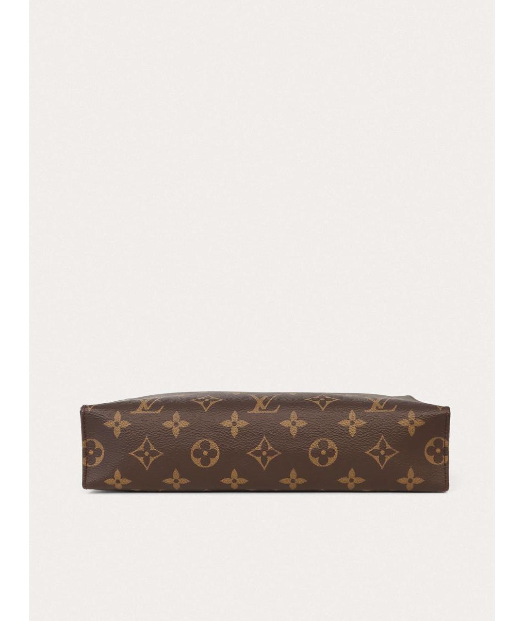 LOUIS VUITTON Коричневая барсетка, фото 5