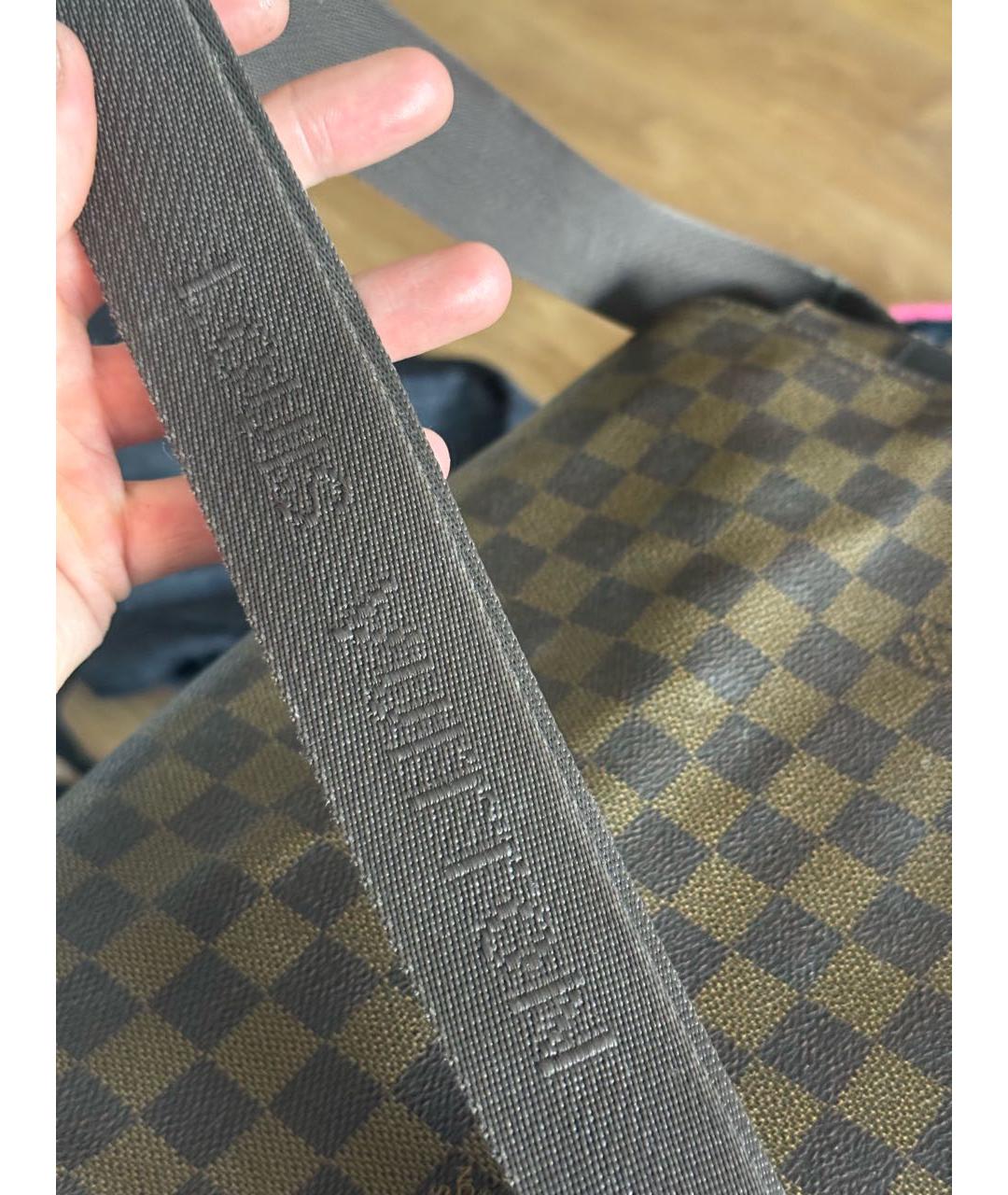 LOUIS VUITTON Коричневая сумка на плечо, фото 7