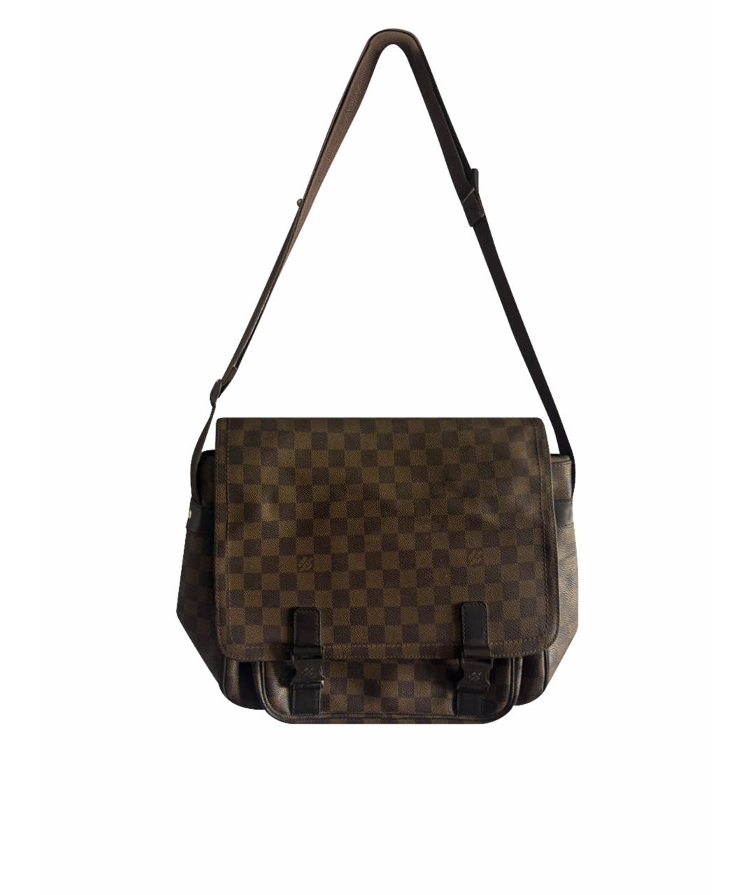 LOUIS VUITTON Коричневая сумка на плечо, фото 1