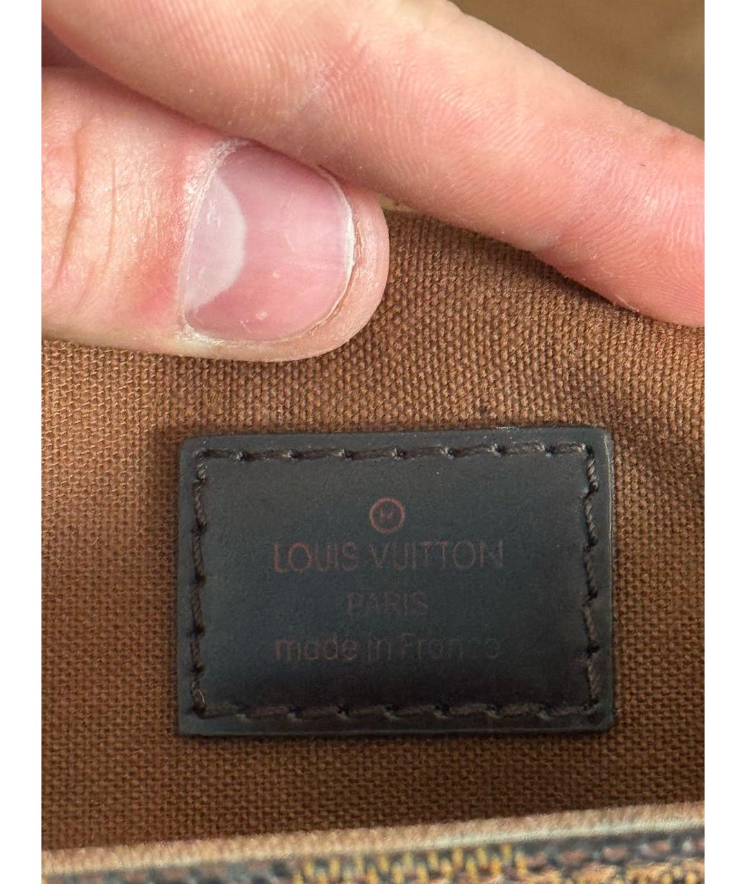 LOUIS VUITTON Коричневая сумка на плечо, фото 4