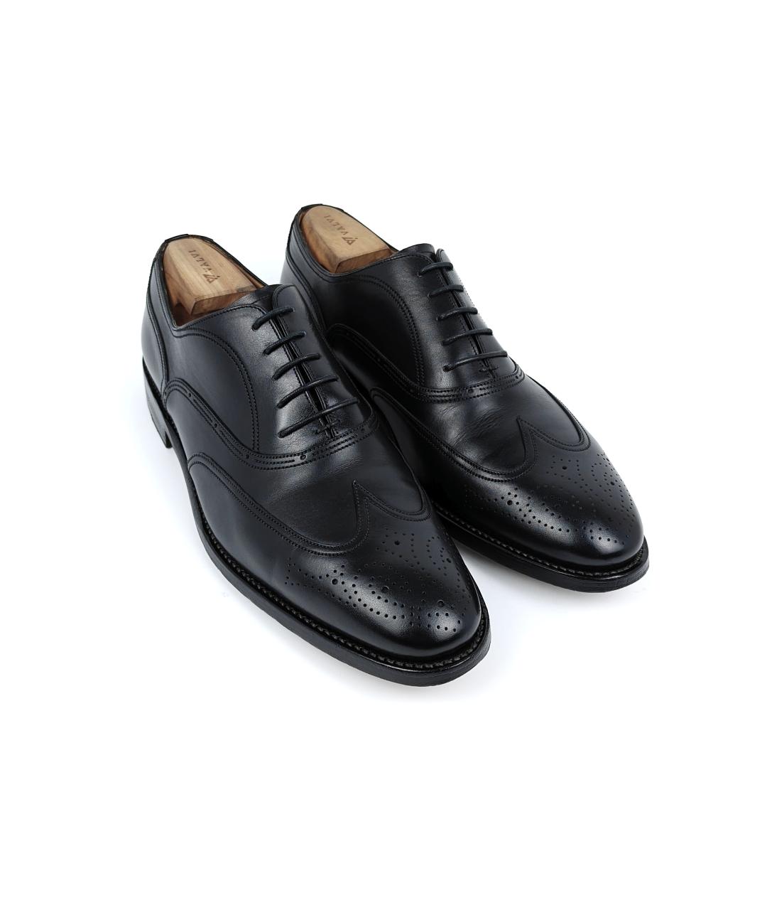 BALLY Черные кожаные туфли, фото 6