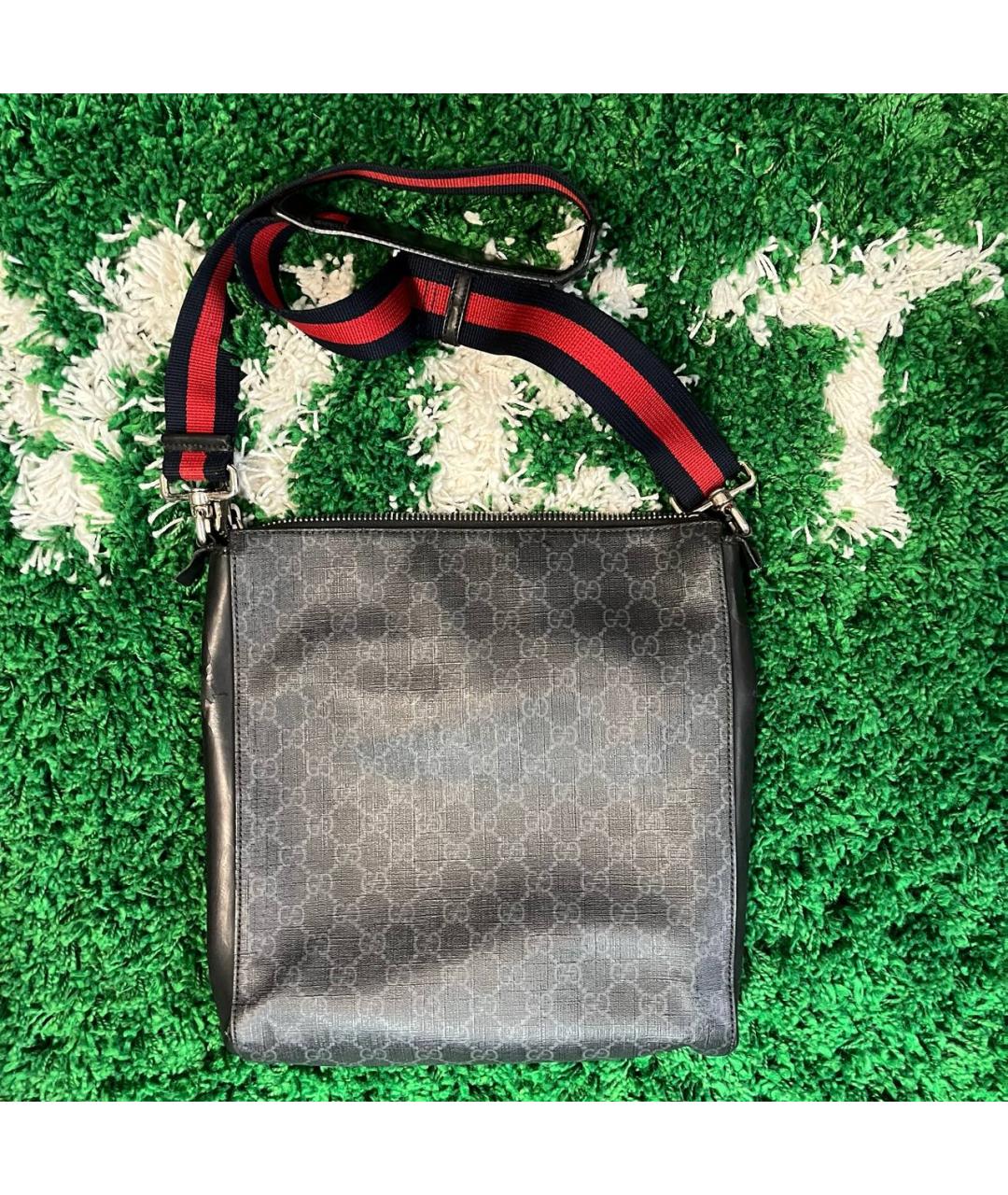 GUCCI Черная барсетка, фото 4