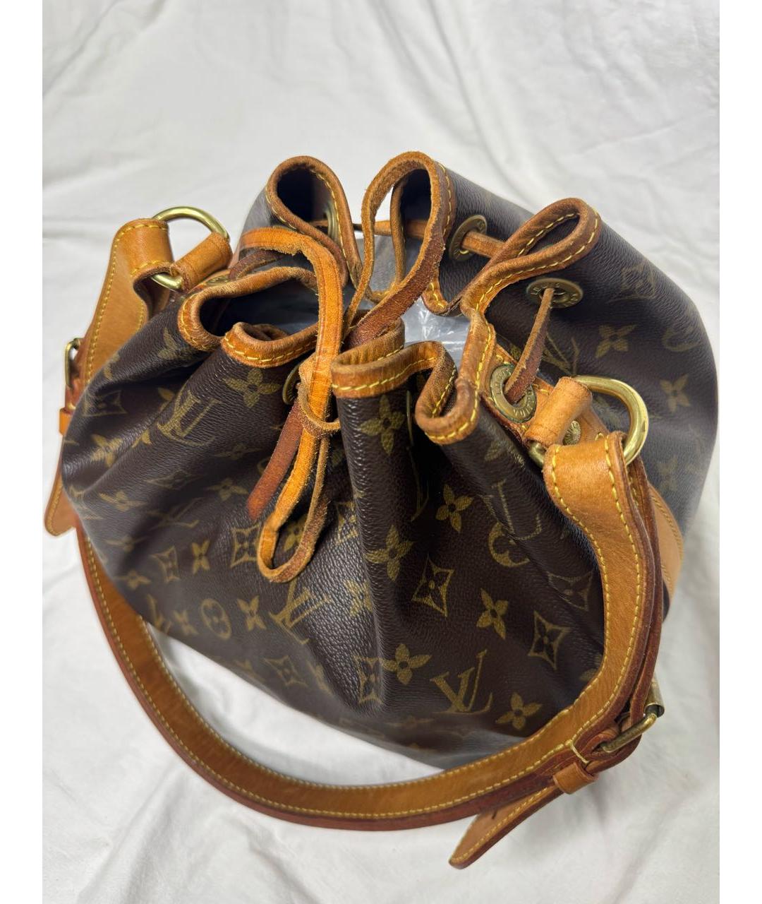 LOUIS VUITTON Коричневая сумка через плечо, фото 2