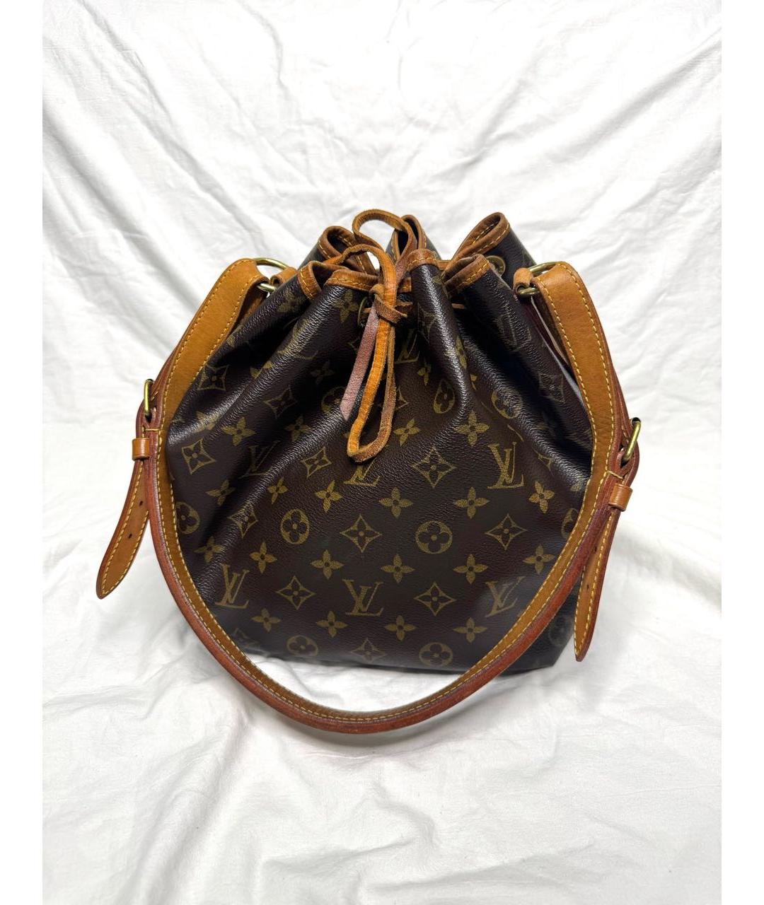 LOUIS VUITTON Коричневая сумка через плечо, фото 9