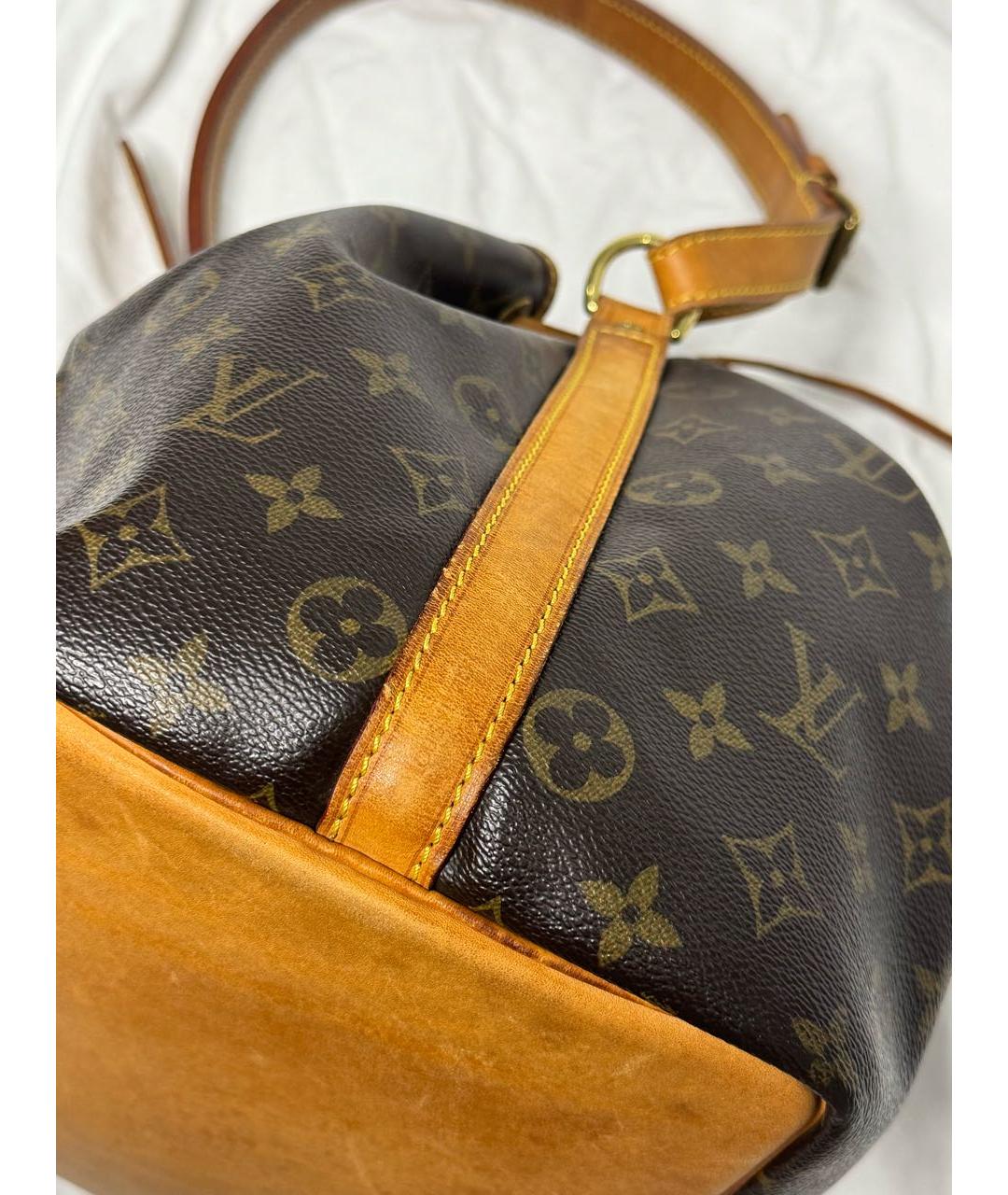 LOUIS VUITTON Коричневая сумка через плечо, фото 5