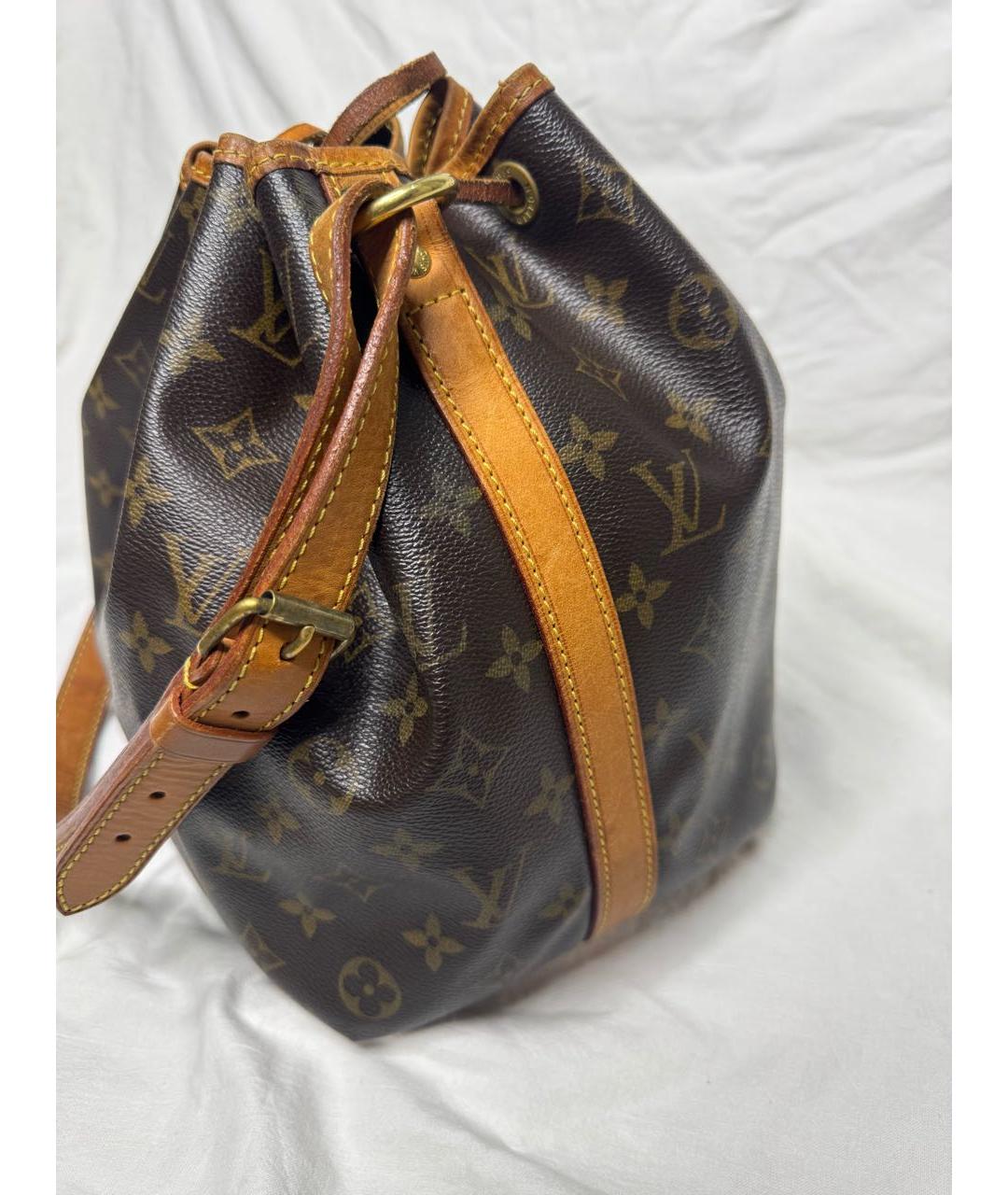 LOUIS VUITTON Коричневая сумка через плечо, фото 7