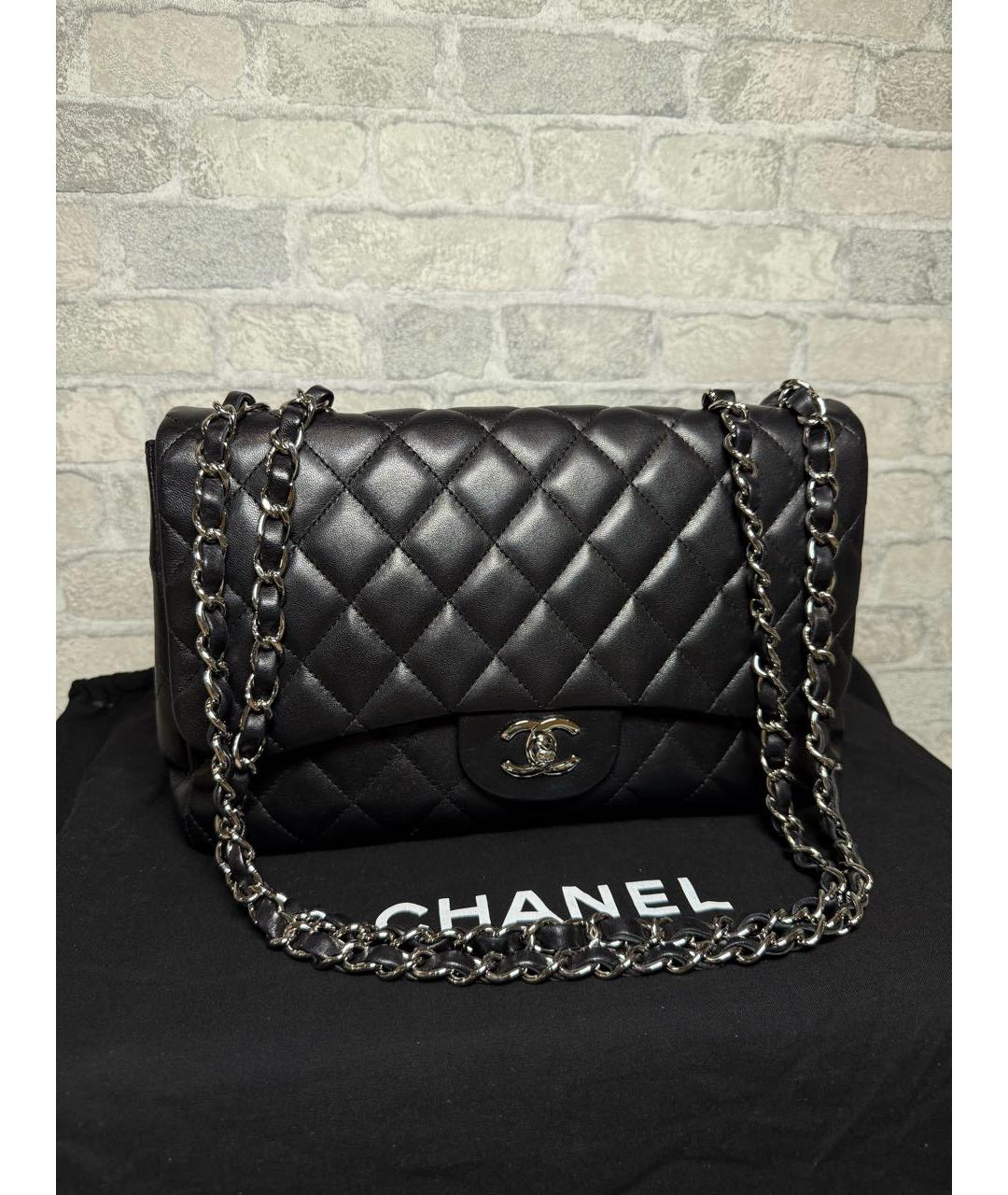 CHANEL Черная сумка через плечо, фото 3