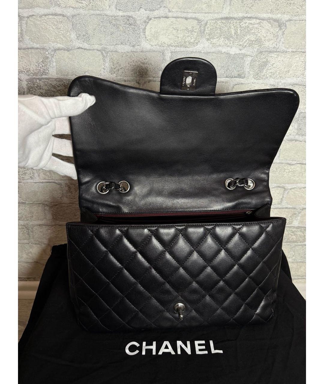 CHANEL Черная сумка через плечо, фото 7