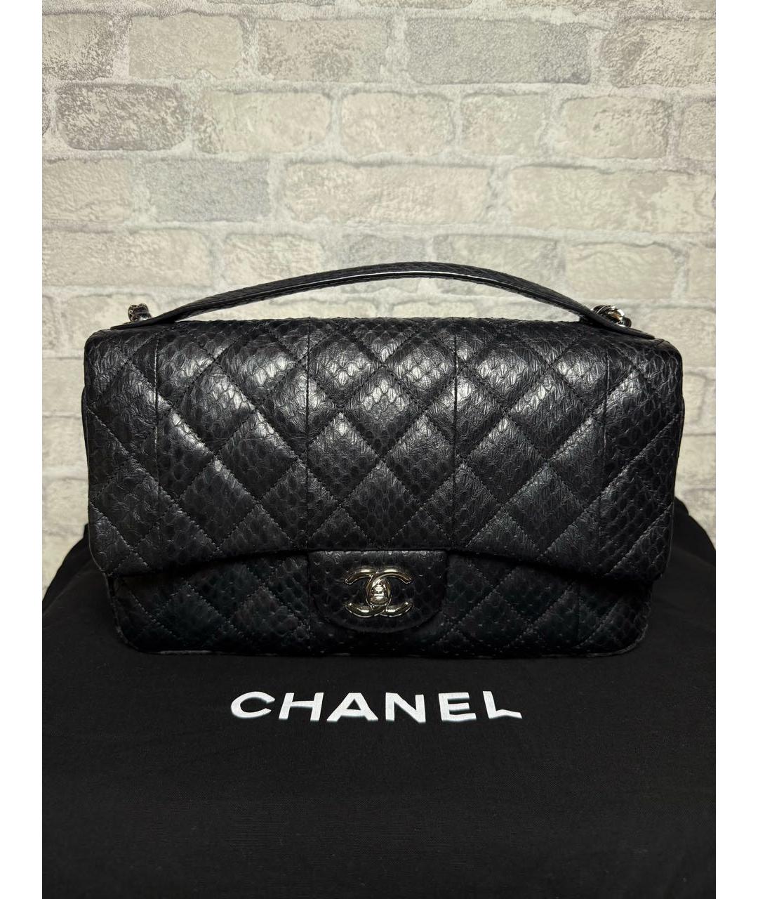 CHANEL Черная сумка через плечо, фото 9