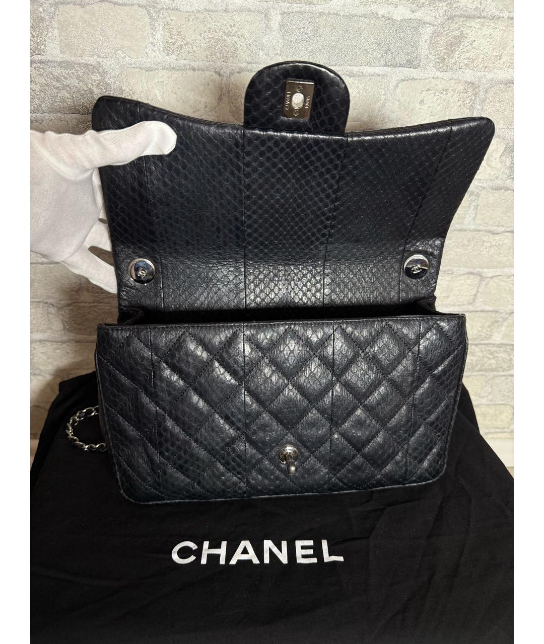 CHANEL Черная сумка через плечо, фото 7