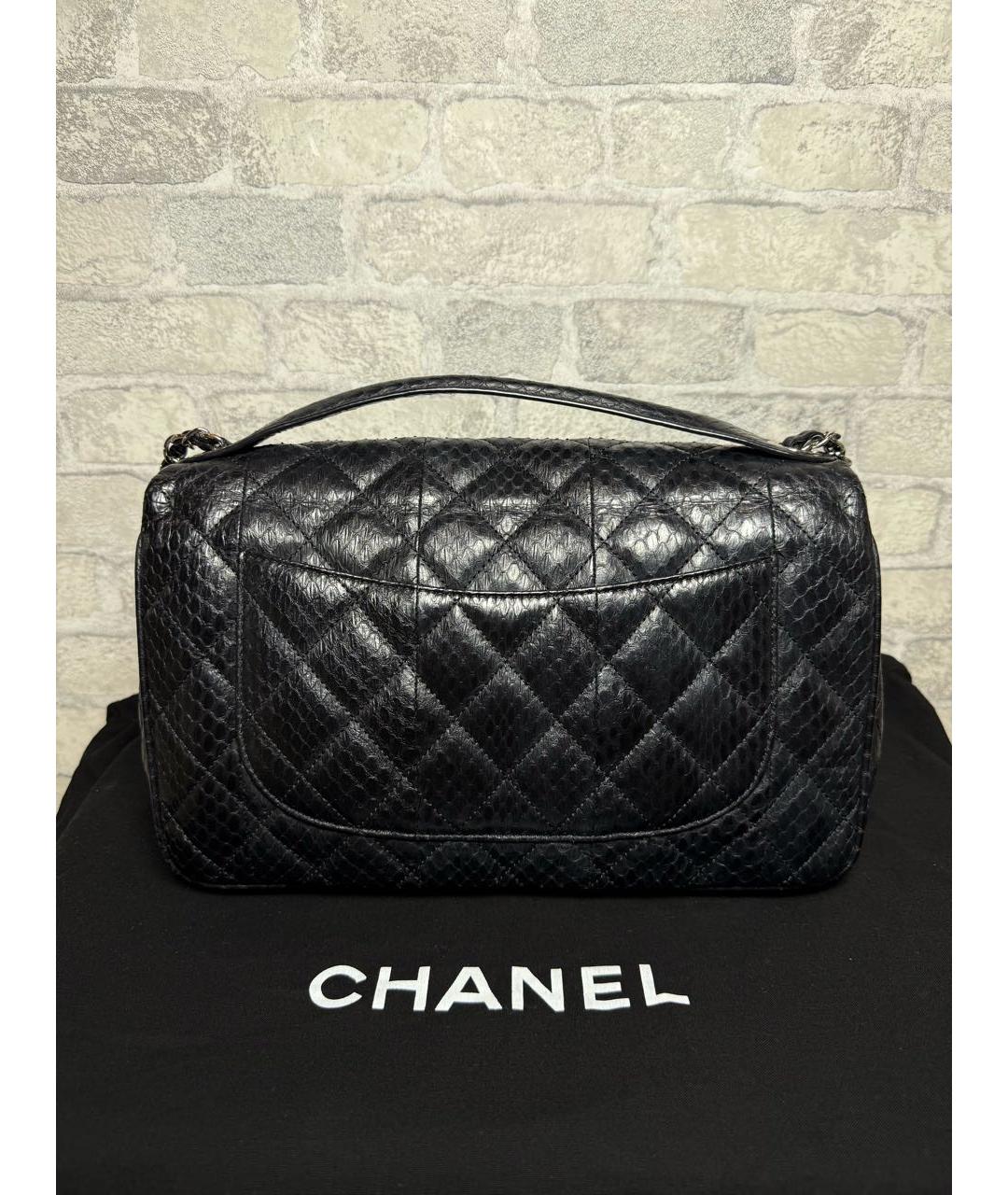 CHANEL Черная сумка через плечо, фото 4