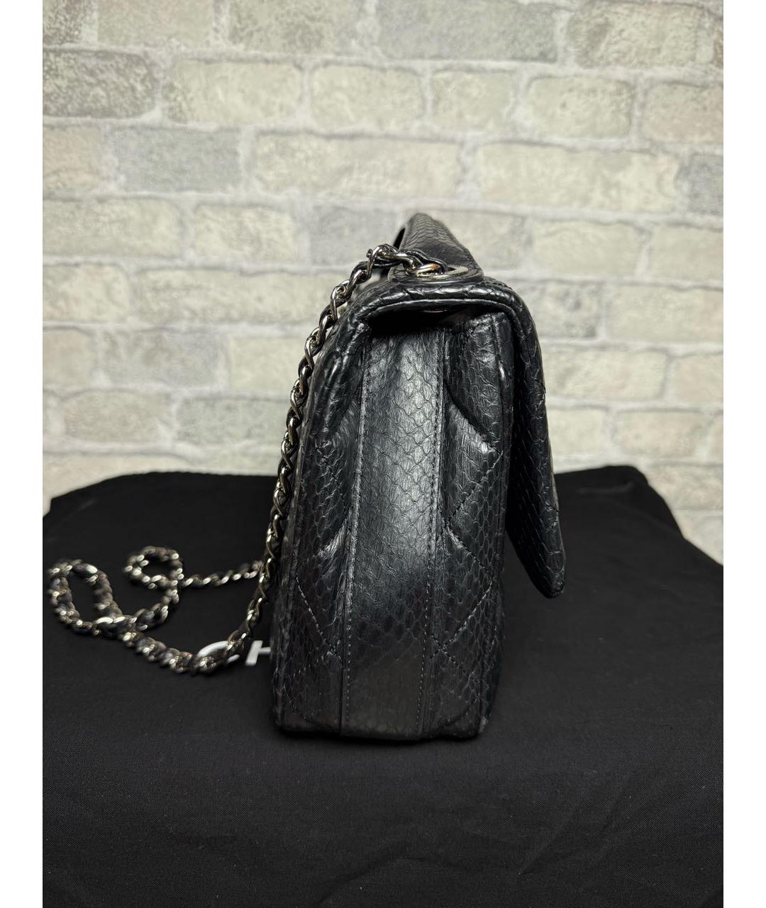 CHANEL Черная сумка через плечо, фото 5