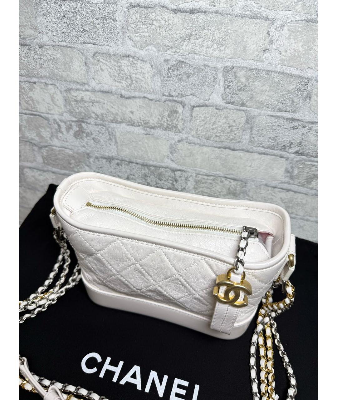 CHANEL Черная кожаная сумка через плечо, фото 4