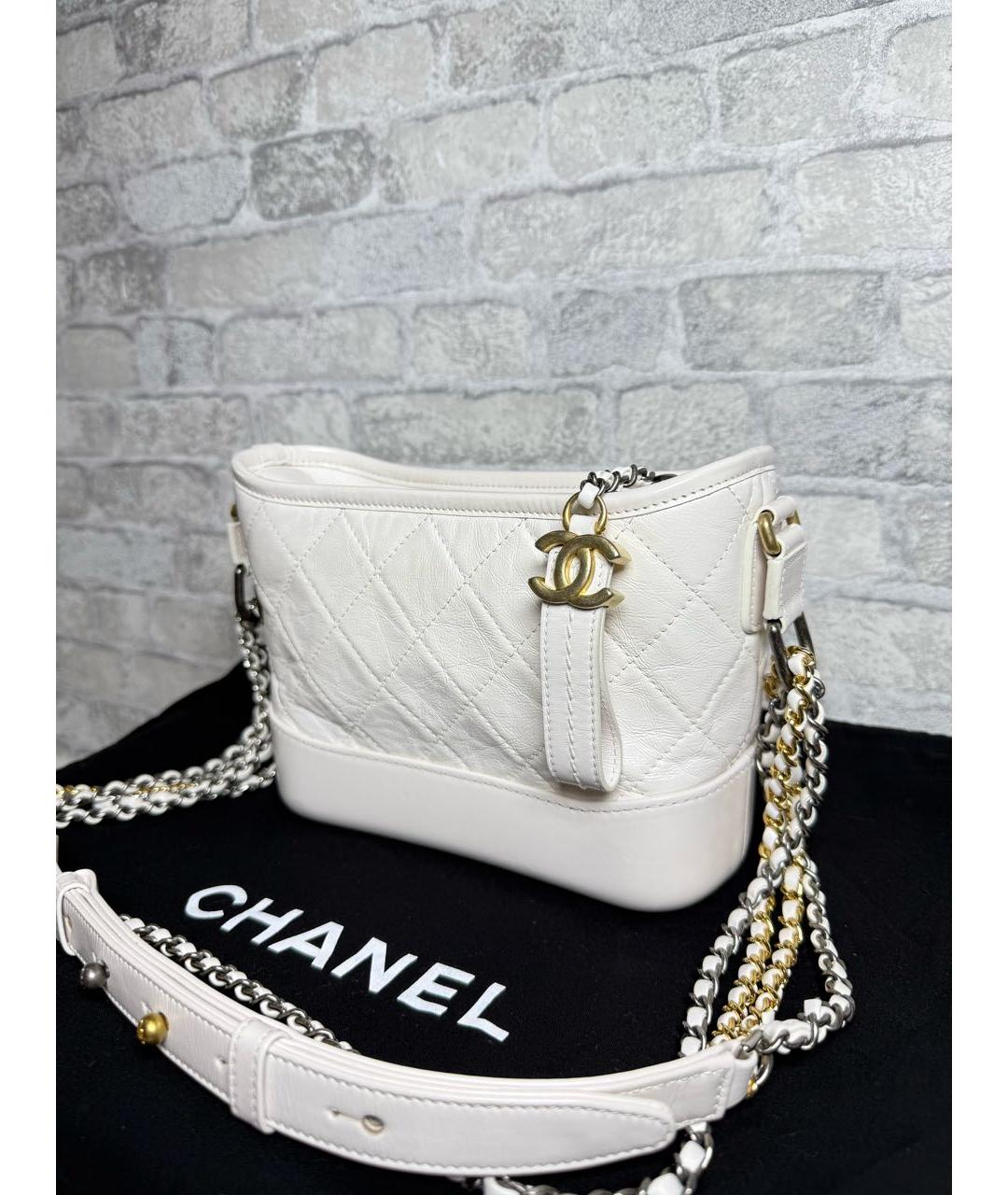 CHANEL Черная кожаная сумка через плечо, фото 2