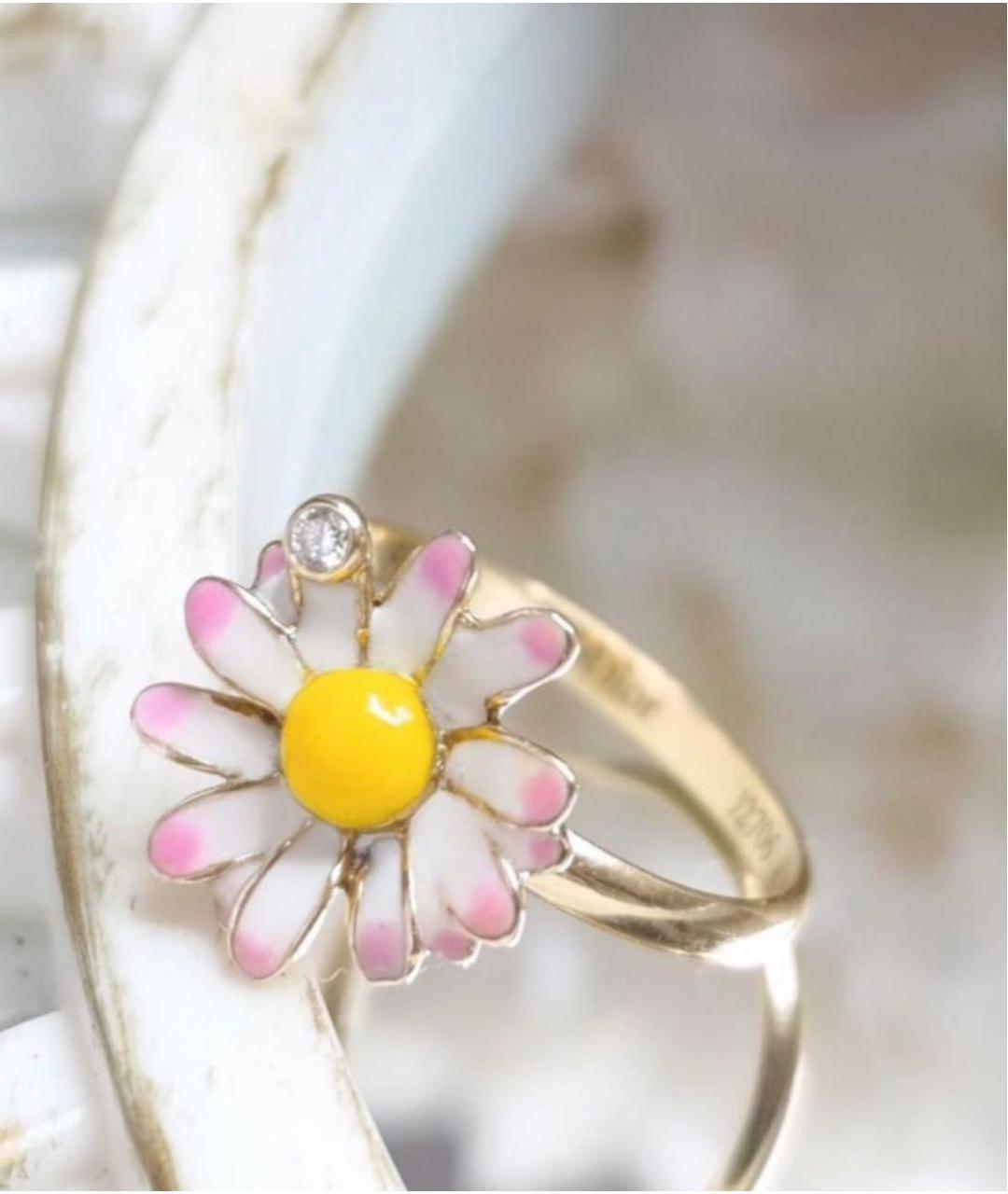 CHRISTIAN DIOR Золотое кольцо из желтого золота, фото 4