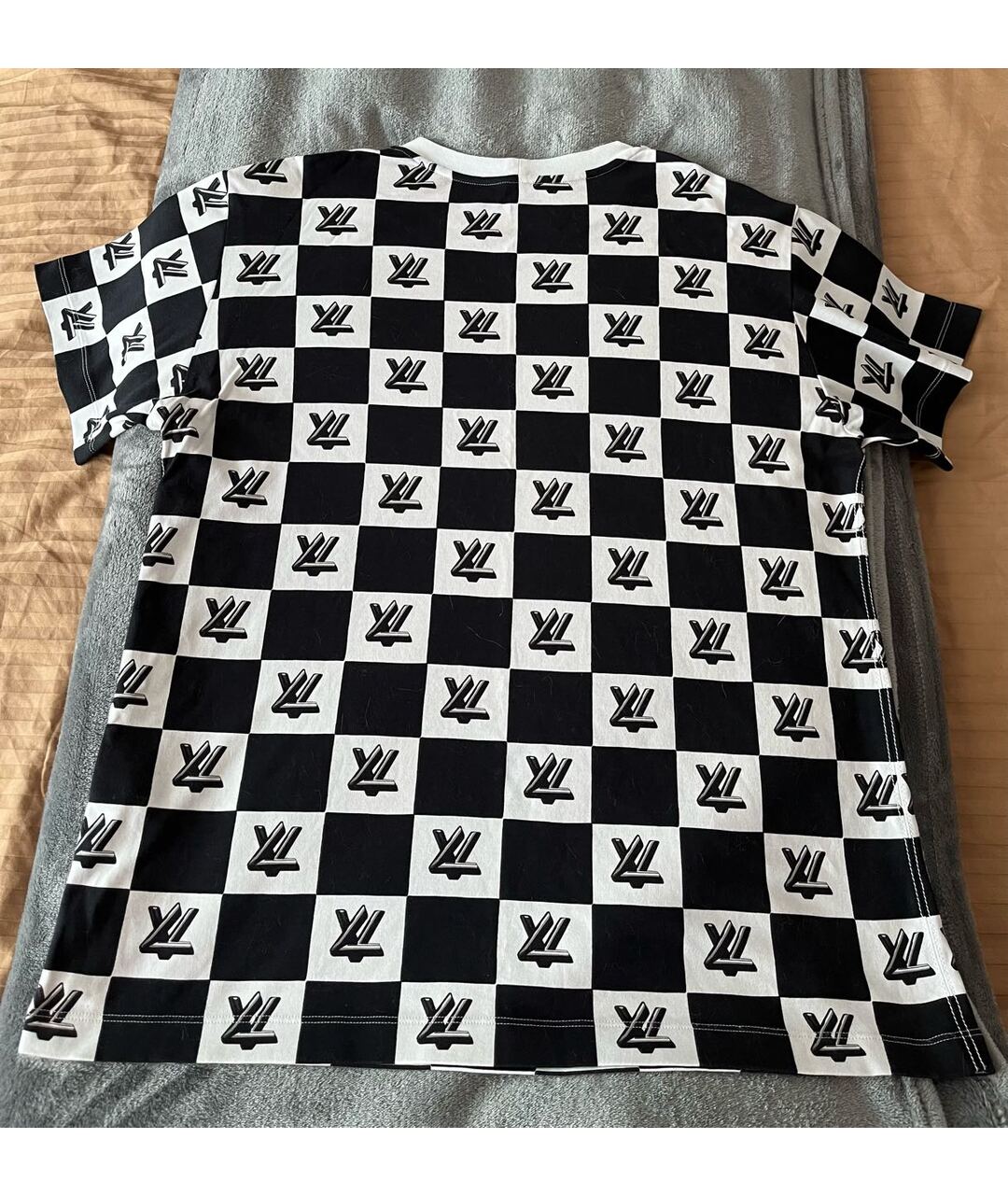 LOUIS VUITTON Белая хлопковая футболка, фото 2