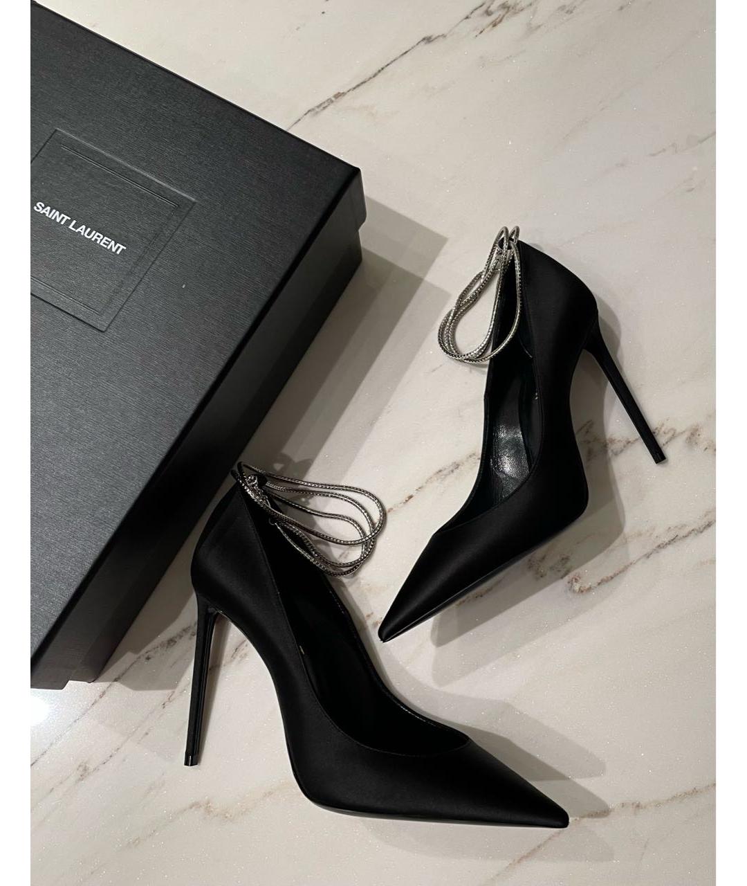 SAINT LAURENT Черные туфли, фото 4