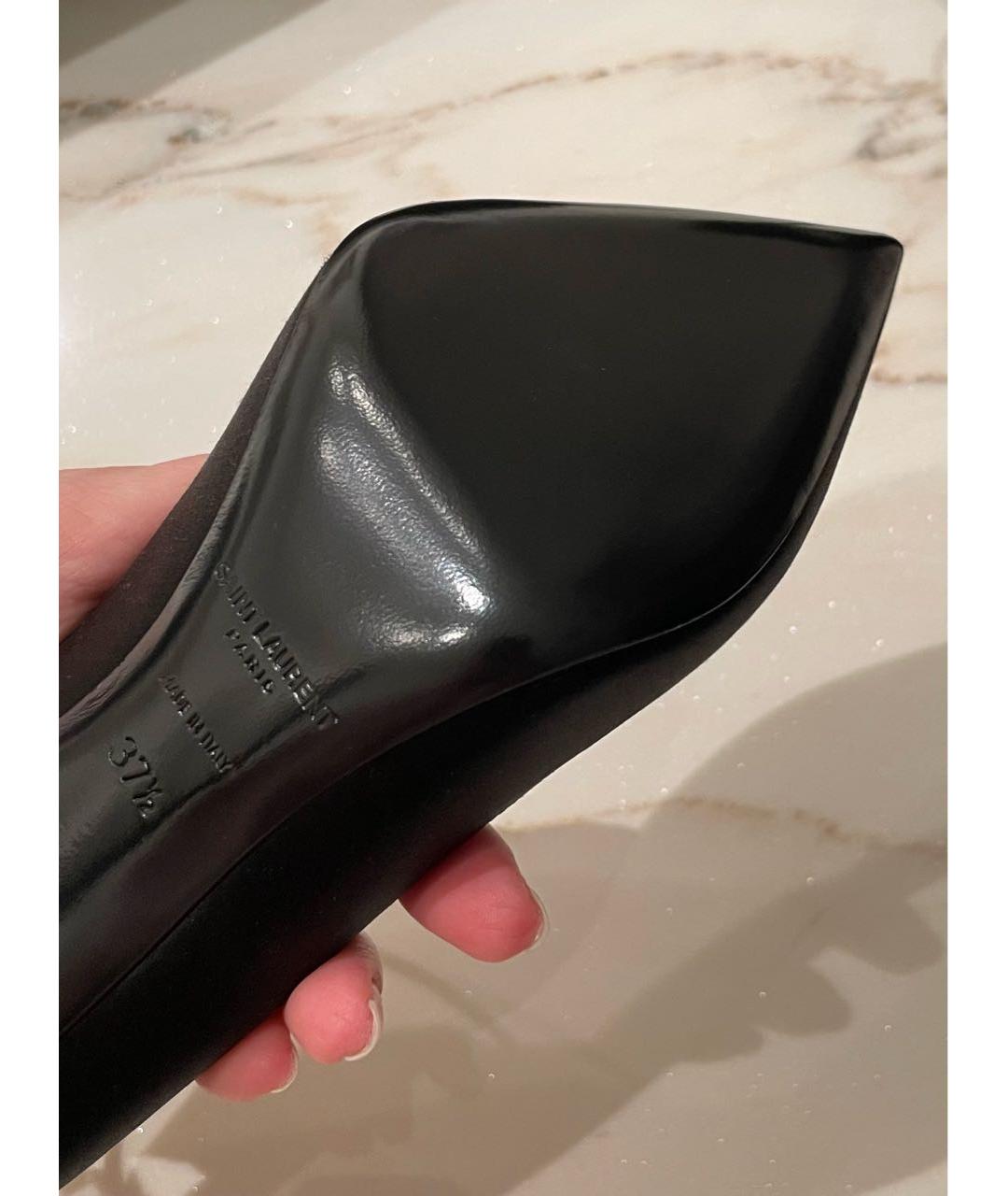 SAINT LAURENT Черные туфли, фото 7