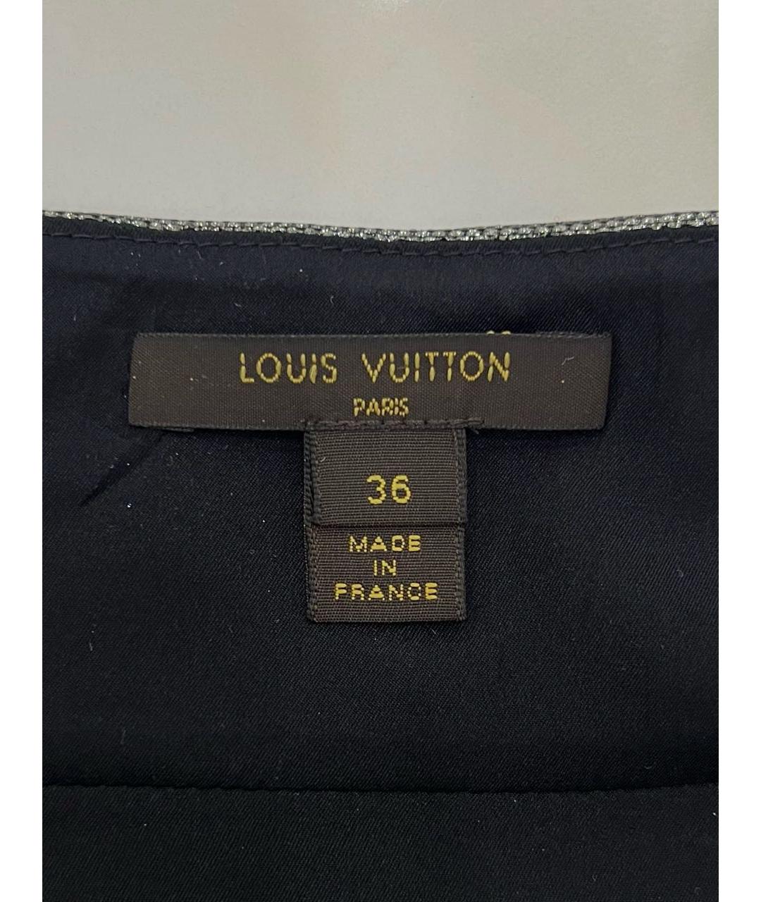 LOUIS VUITTON Серебряная майка, фото 6
