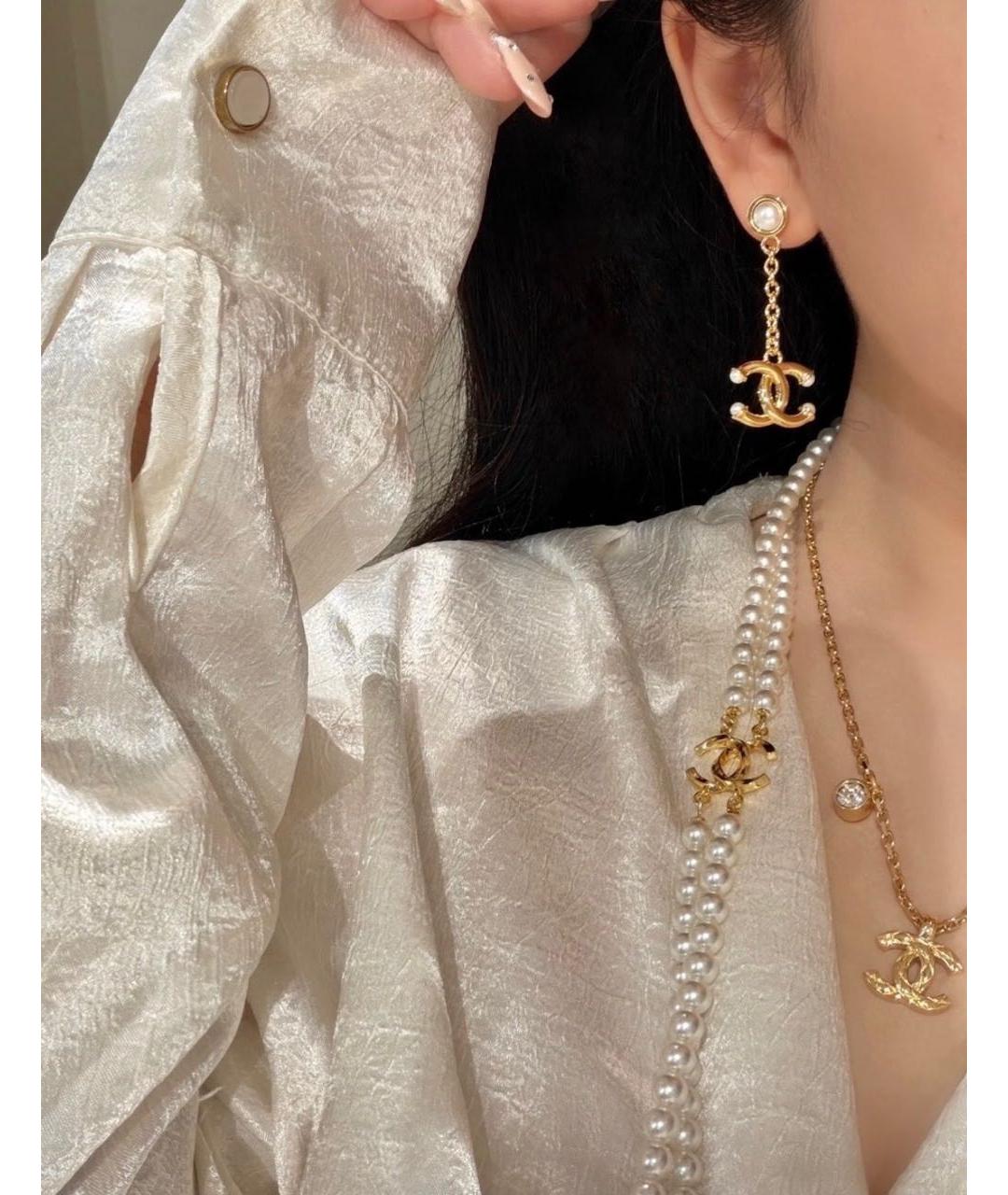 CHANEL Золотая подвеска, фото 4