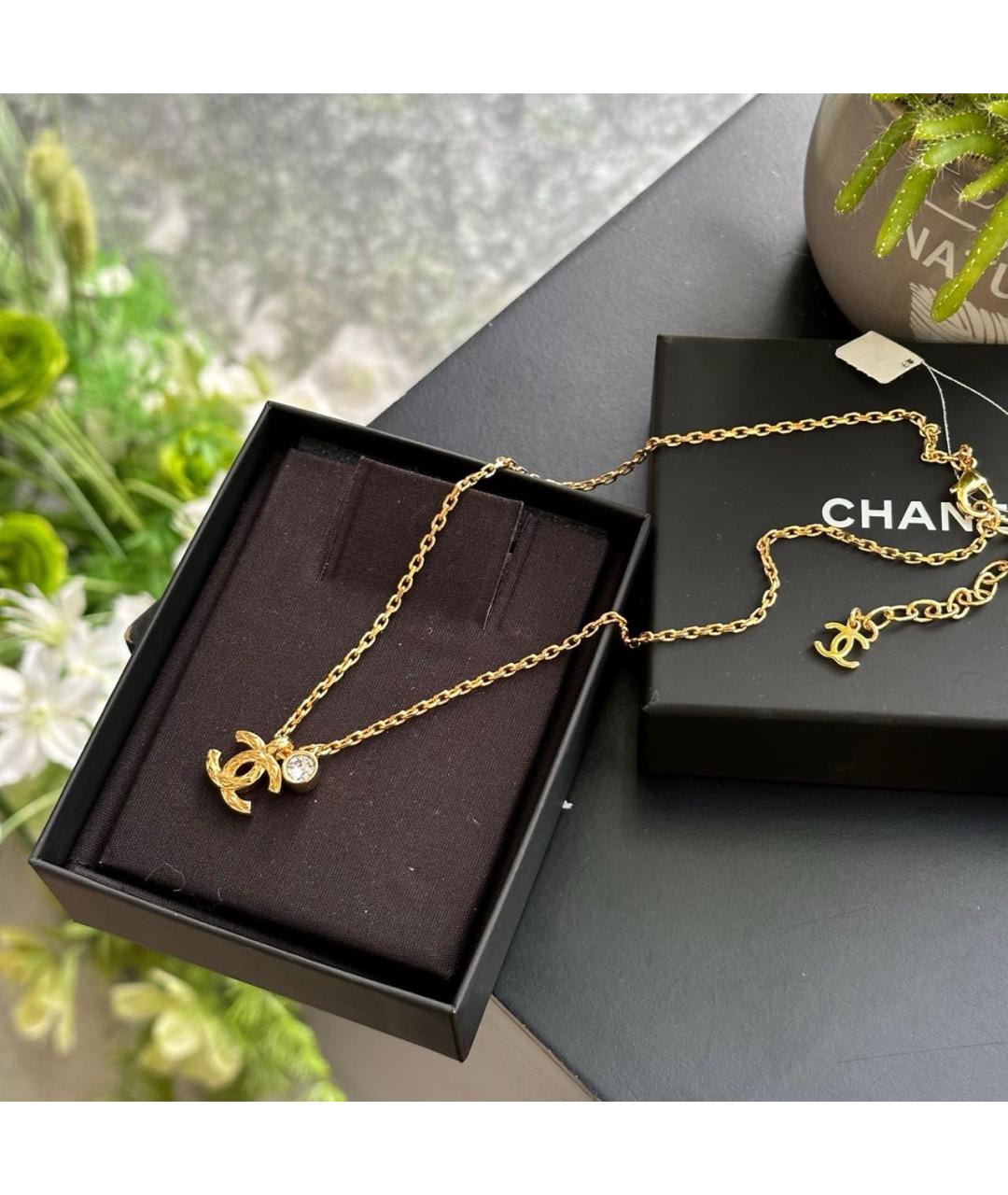 CHANEL Золотая подвеска, фото 2