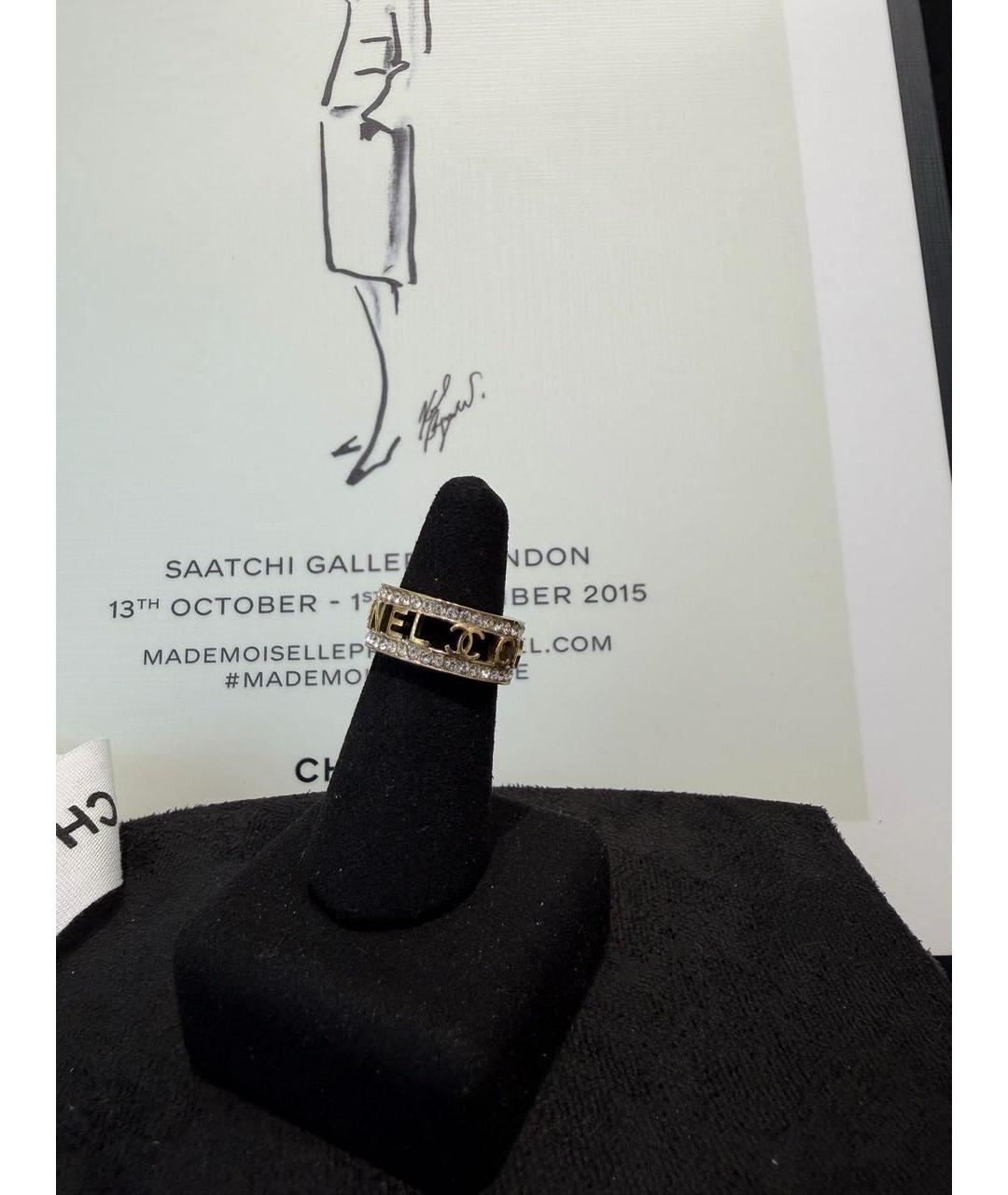 CHANEL Золотое кольцо, фото 2