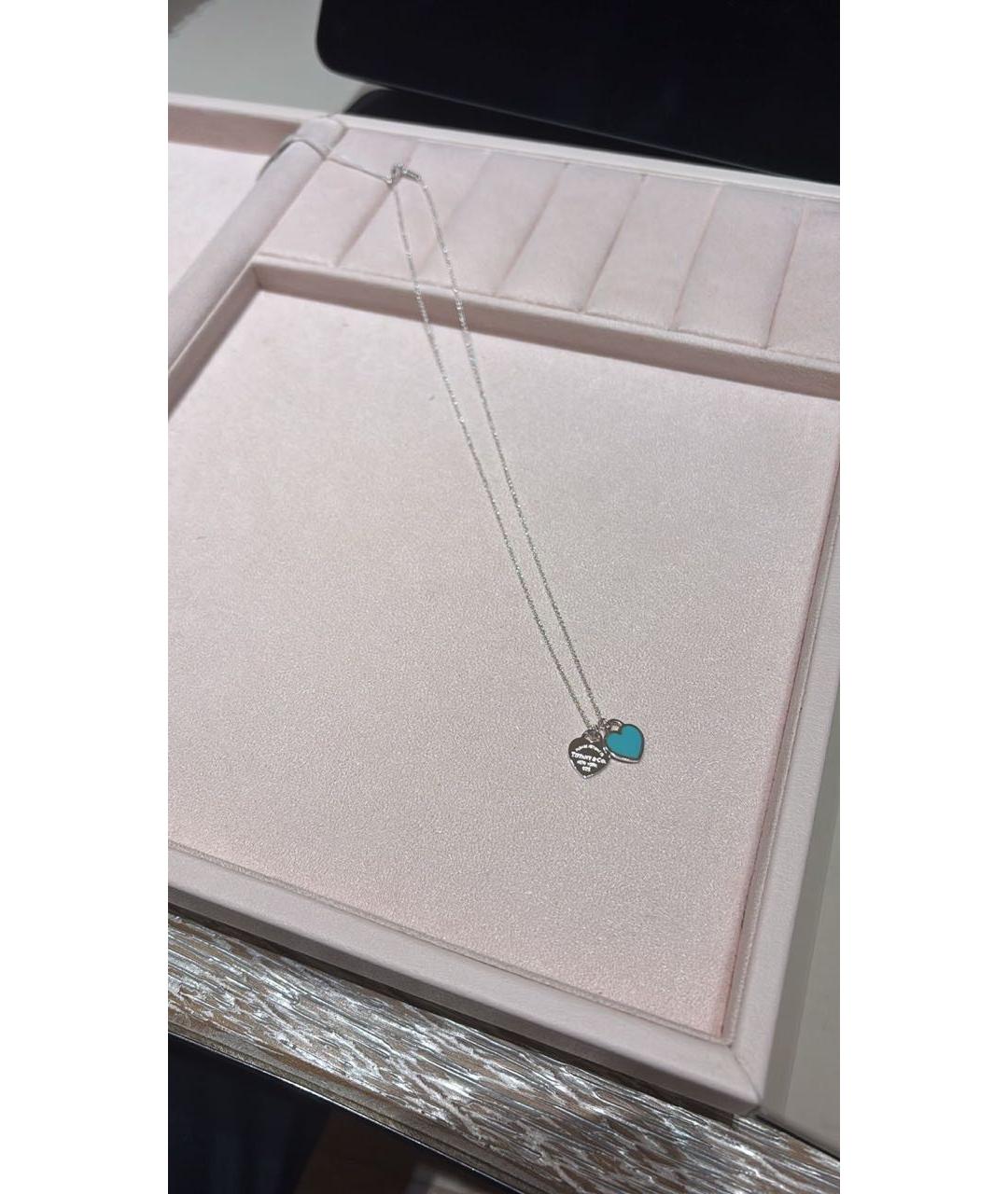 TIFFANY&CO Серебряный серебряный кулон, фото 2