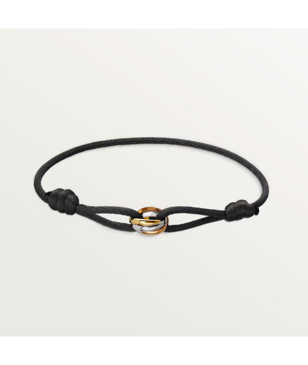 CARTIER Черный браслет из желтого золота, фото 5